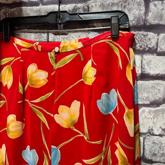 Harolds Red, Green, Blue & Yellow Skirt Size 14 - Picture 7 of 8